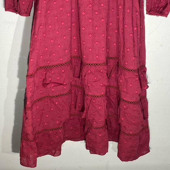 Ulla Johnson Style*Burgundy Maxi Dress*Small $485 - Picture 8 of 8